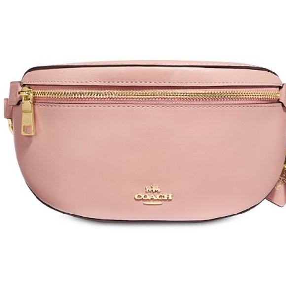 Nwt Selena Gomez coach pink mauve fanny pack - Picture 2 of 7